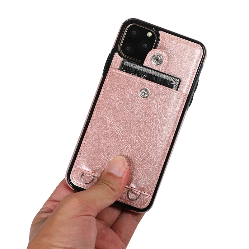 Винтажный чехол из искусственной кожи для iPhone 11 Pro Max XR X Xs чехол-кошелек с
