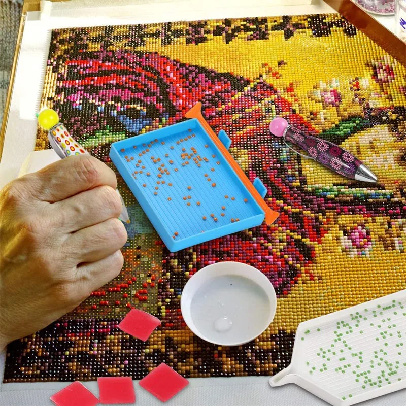 26 шт. алмазная живопись точка дрель ручка инструменты для вышивки картин со