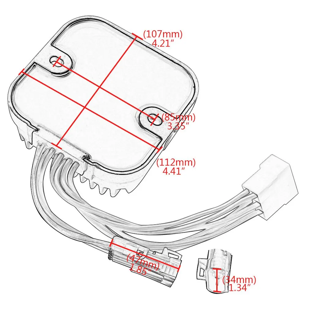 

Voltage Regulator Rectifier Fits For Polaris SPORTSMAN 700 800 Twin EFI 2005 2006 4011100 Car Accessories