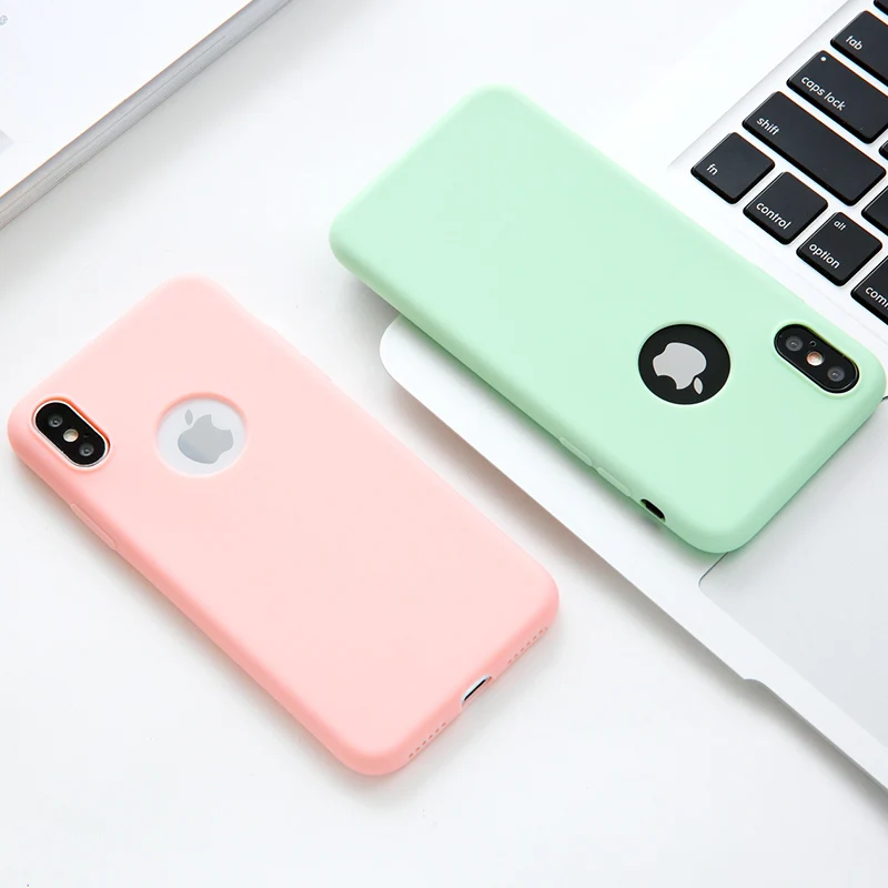 Ультратонкий Мягкий чехол из ТПУ для iphone 11 Pro 11Pro XS Max X XR 10 7 8 6 S Plus 5 5S SE силиконовый