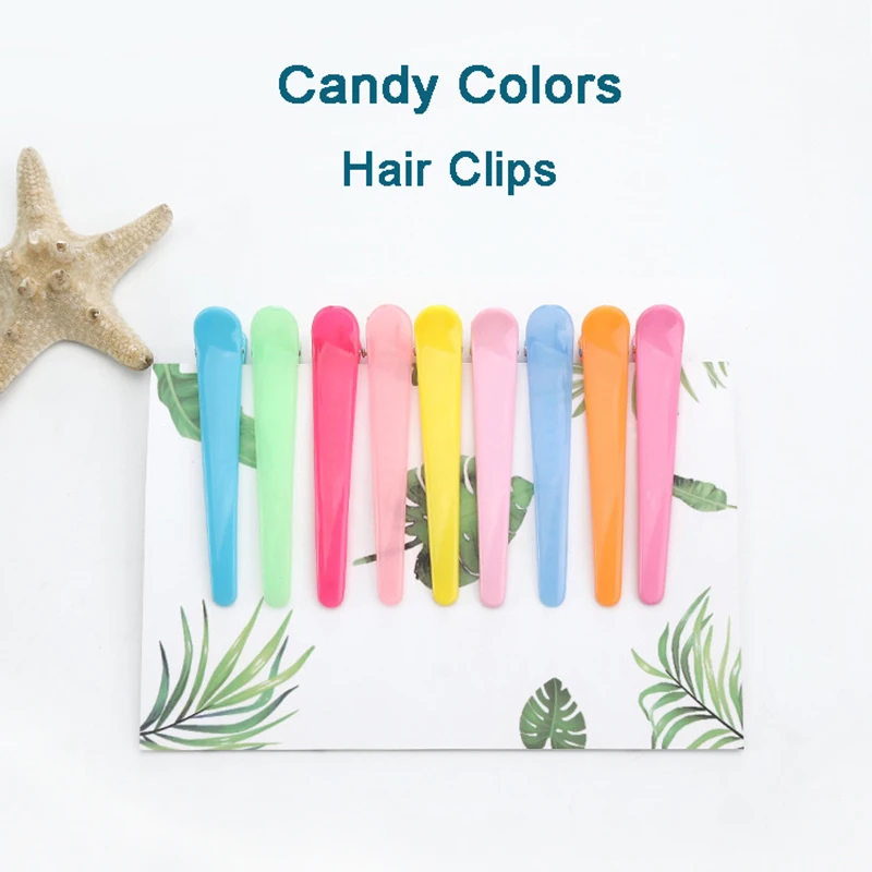 

10pcs Hair Clips Material Alligator Pro Hairdressing Salon Sectioning Hair Styling Tool Braiding Clip Hairpins Accessory DIY