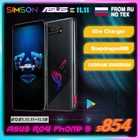 ASUS ROG телефон, 5 дюймов, Snapdragon 256, 6000 ГБ ОЗУ Гб ПЗУ, мАч, 65 Вт