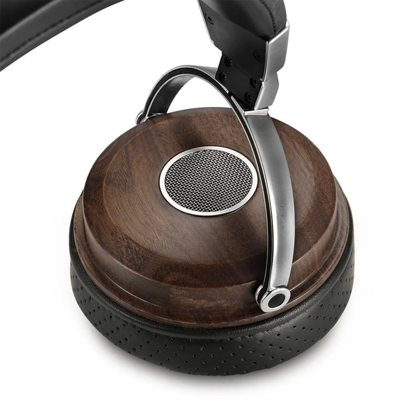 Hi-Fi стереонаушники для мониторинга динамические деревянные наушники басовые