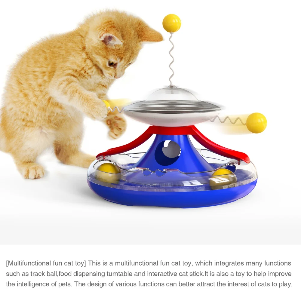 Товары для домашних животных неваляшка ExpliSive Kitty трек кошек поворотный стол