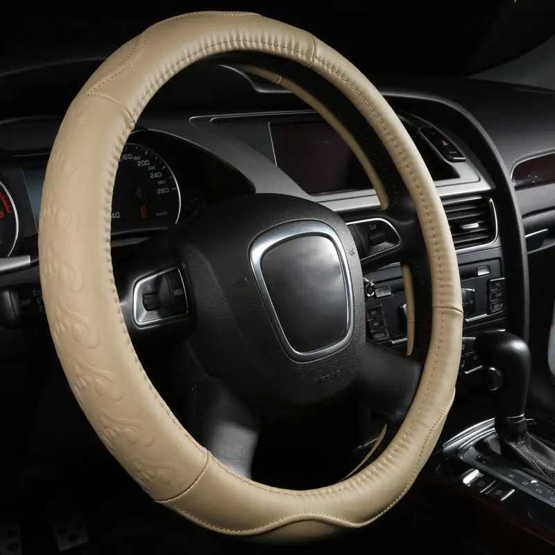 Чехол на руль автомобиля из натуральной кожи аксессуары для Volvo 200 700 850 серии C30 R