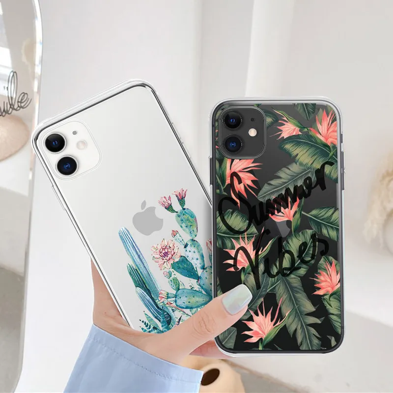 Мягкий силиконовый чехол из ТПУ для iPhone 11 12 13 Pro Max Mini X XR XS 7 8 Plus SE2020 |