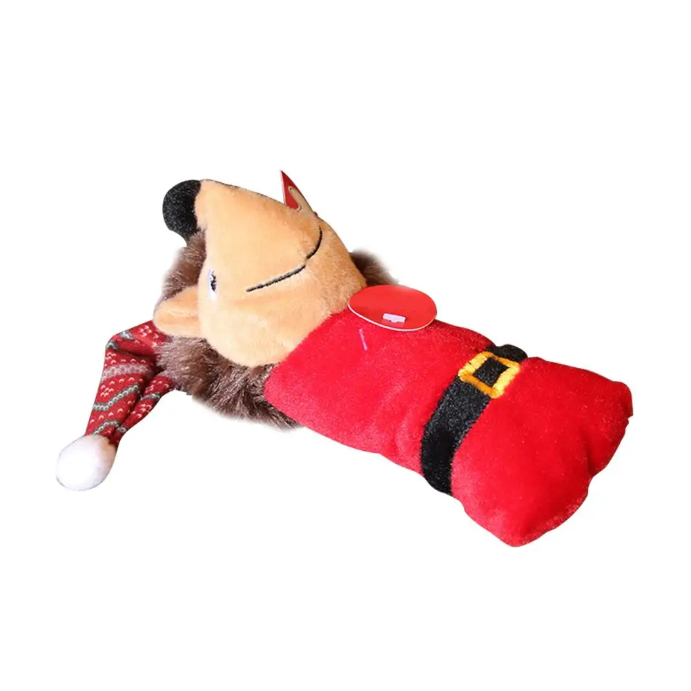 Рождественские игрушки в виде домашних животных Встроенная звуковая игрушка