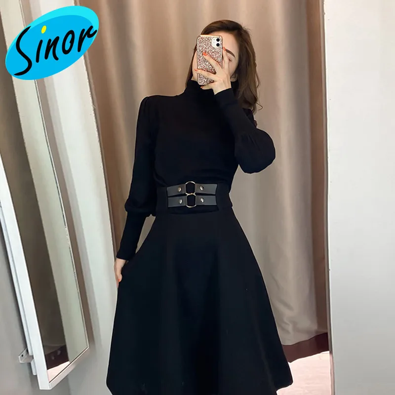 [Самая низкая цена] японское женское ретро платье харадзюку в стиле осень и зима