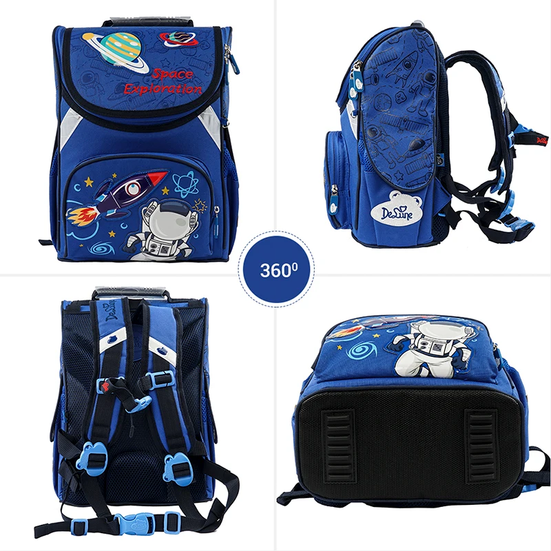 Детские брендовые ортопедические школьные ранцы для мальчиков 1-3 класса От 5 до 9