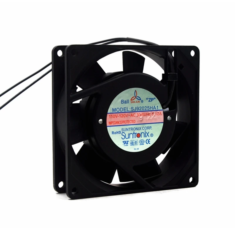 92 мм вентилятор новый для Suntronix SANJUN SJ92025HA1 AC 110 В 0.12A 9225 система с двойными