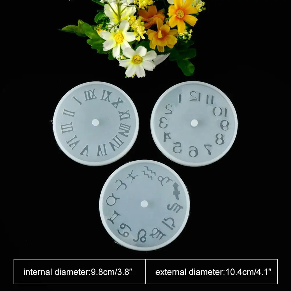 1 шт. силиконовые часы эпоксидная смола форма кулон самодельные украшения