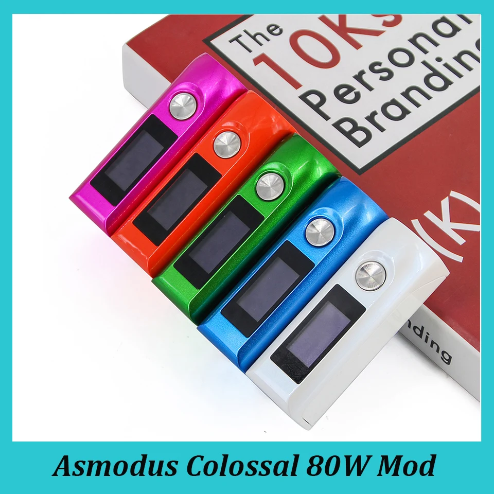 Asmodus колоссальный 80 Вт мод подходит для одной батареи 18650 vs Drag X S | Электроника