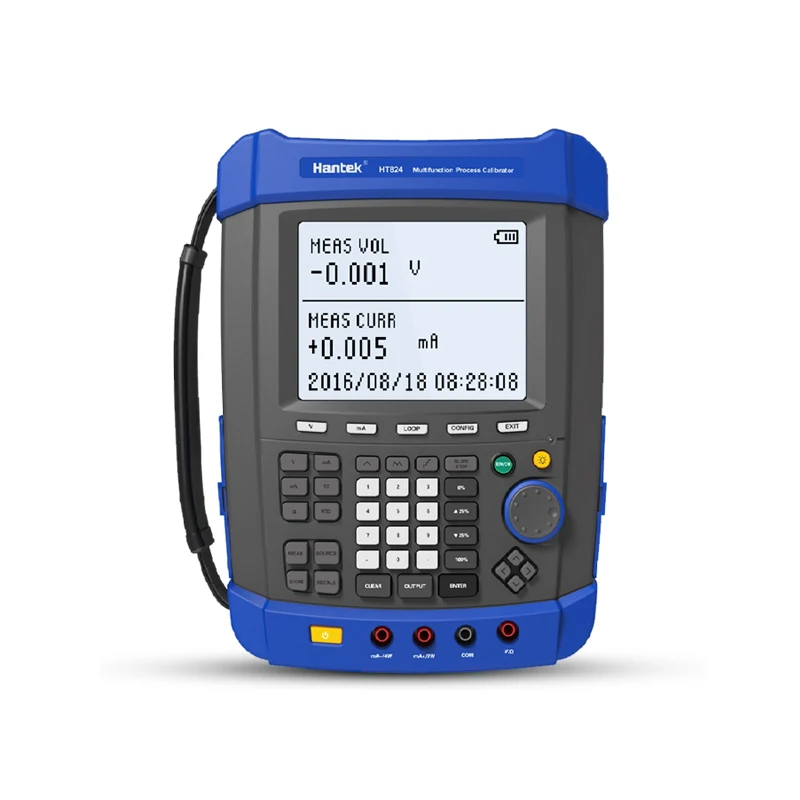 HT824 Многофункциональный калибратор процесса Hantek HT824 мультиметр напряжение/ток/сопротивление калибратор пять с половиной источник сигнала - Цвет: HT824