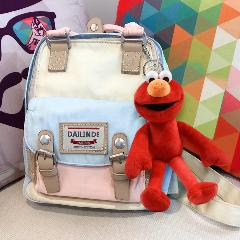 Коллекция 2020 года плюшевый брелок в виде Улица Сезам для ключей печенья Elmo