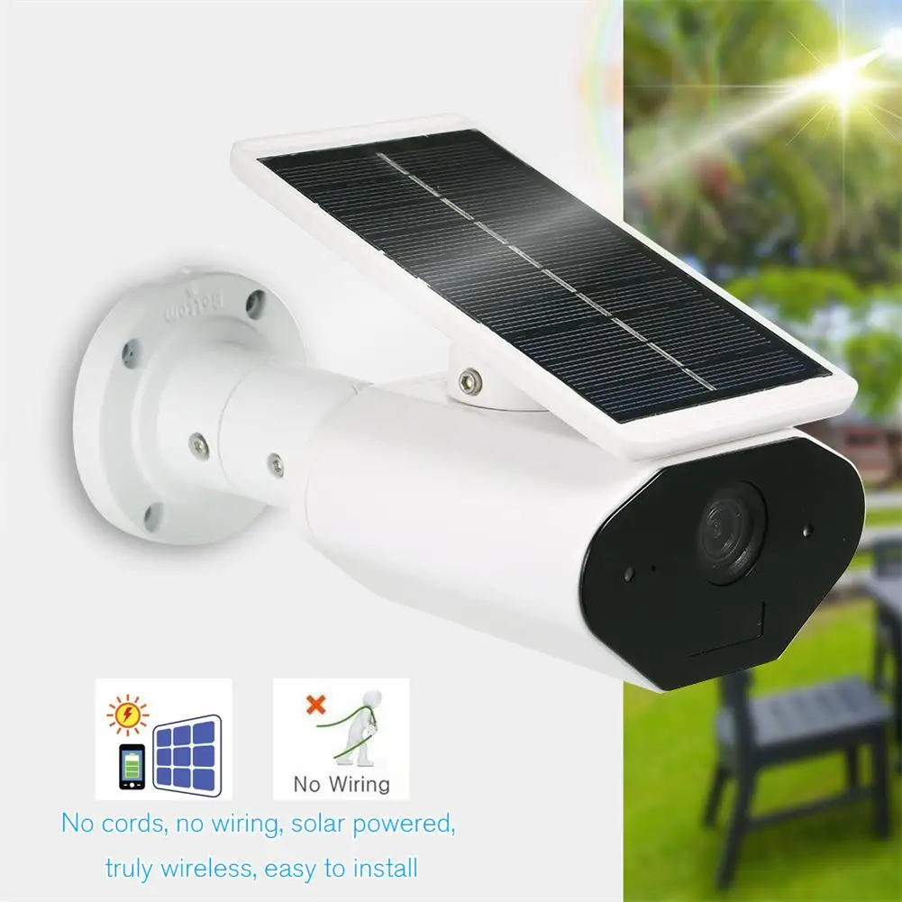 Беспроводная внешняя водонепроницаемая камера видеонаблюдения с датчиком