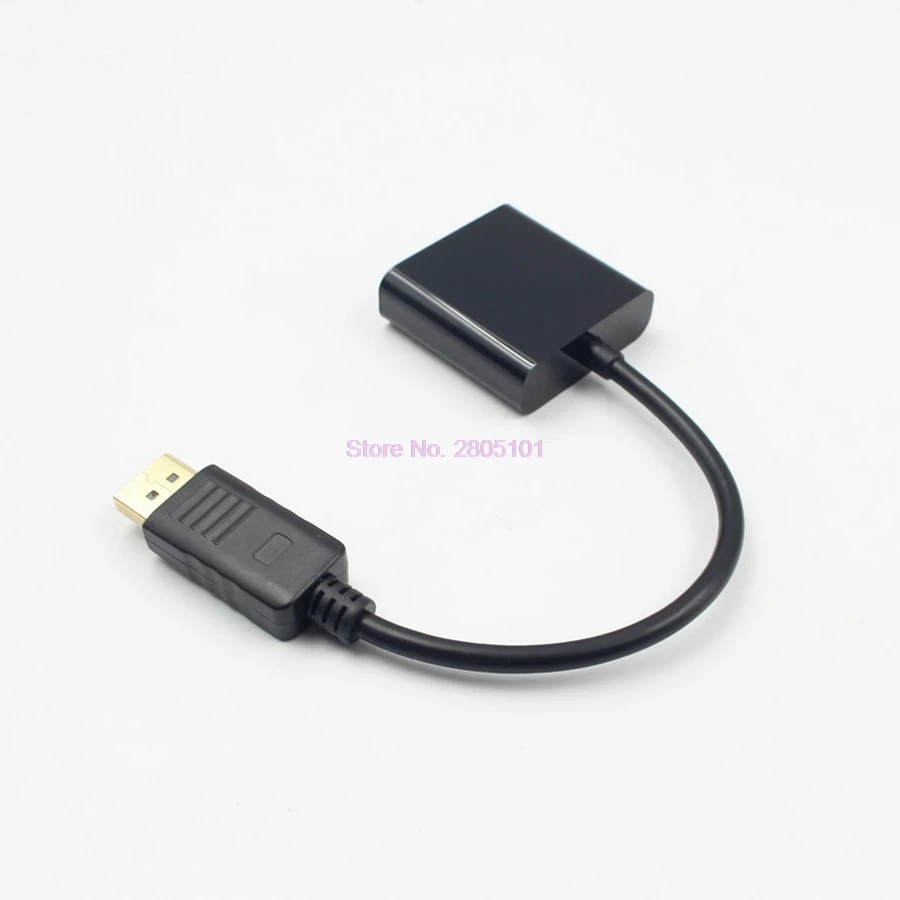 Dhl или fedex 50 шт. Адаптер DP к HDMI кабель DisplayPort папа Женский адаптер конвертер 1080P для