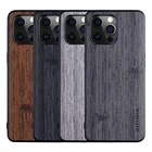 Чехол для iPhone 12 Mini Pro Max SE 2020 6 6S Plus 7 8 X XS XR, винтажный Мягкий ТПУ Жесткий чехол из поликарбоната и искусственной кожи, оболочка, чехол