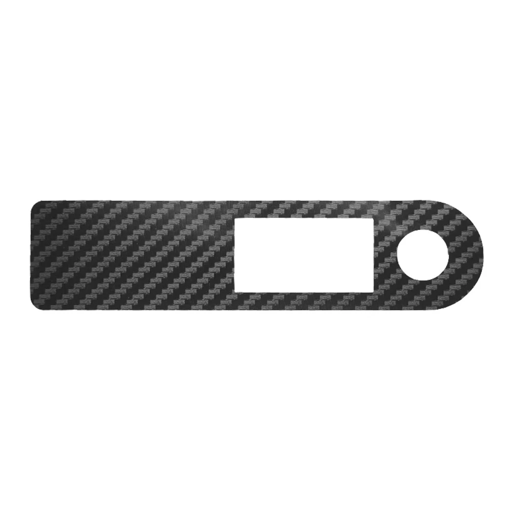 Наклейка из углеродного волокна для скутера 2 шт. водонепроницаемая защитная