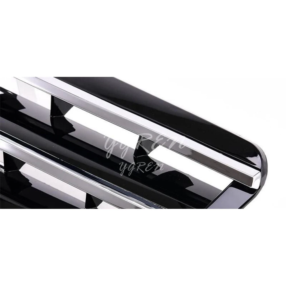 4 ограждения передний капот спортивный хромированный и черный гриль решетка для