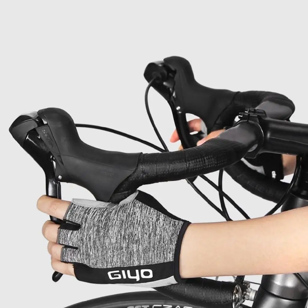 Велосипедные перчатки гелевые для езды на велосипеде короткие спортивные
