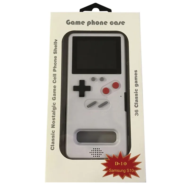Классический чехол для телефона игровой дисплей ретро игровая консоль Samsung GalaxyS10