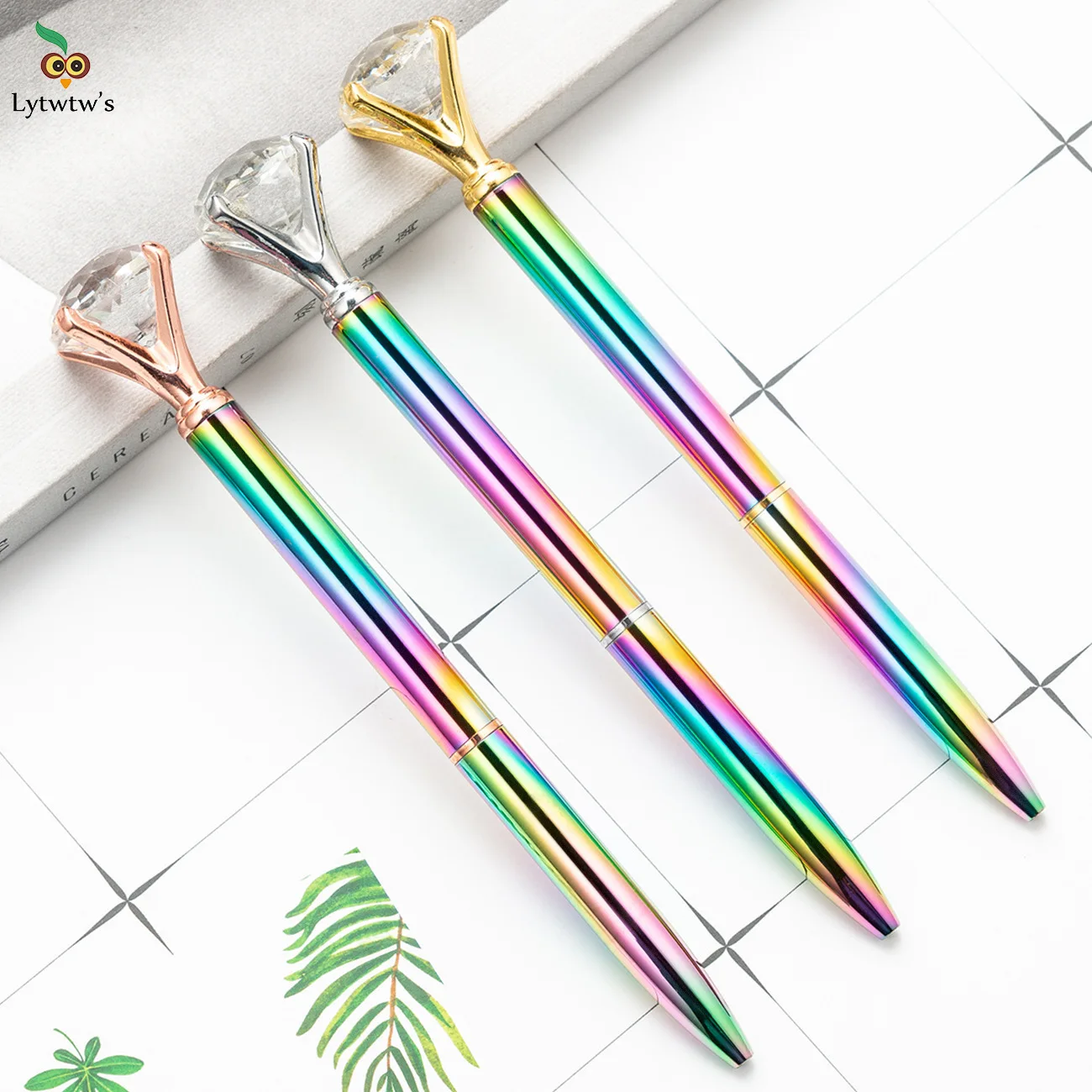 1 шт. роликовые школьные канцелярские принадлежности Lytwtw свадебные с кристаллами