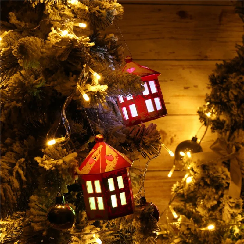 Рождественское светящееся украшение для дома светодиодная Рождественская елка