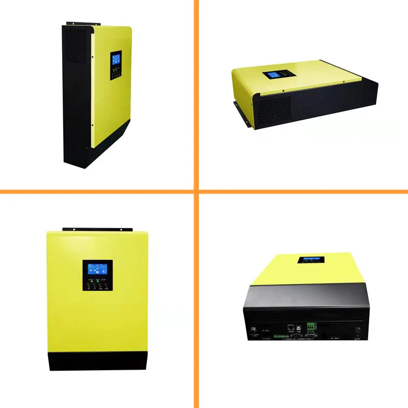 Гибридный солнечный инвертор 15 кВт 80 А MPPT Контроллер заряда солнечной батареи 48 в