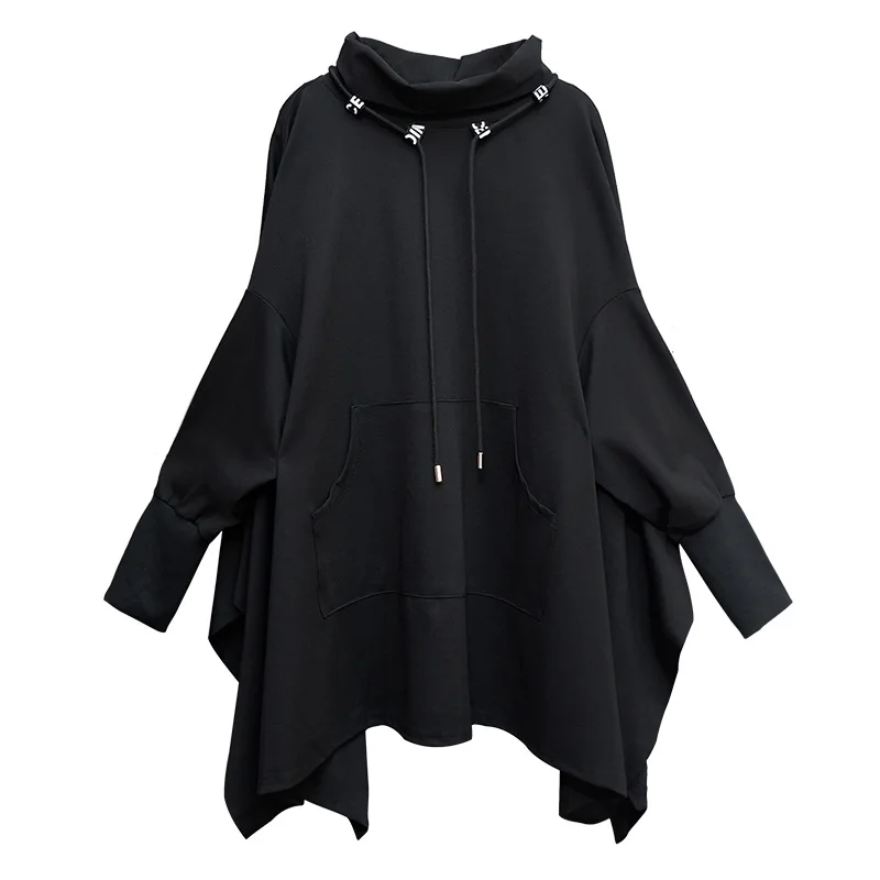 

Max LuLu New 2020 Korean Fashion Designer Ladies Oversized Loose Sweatshirts Women Casual Autumn Hoodies Female Black Clothes