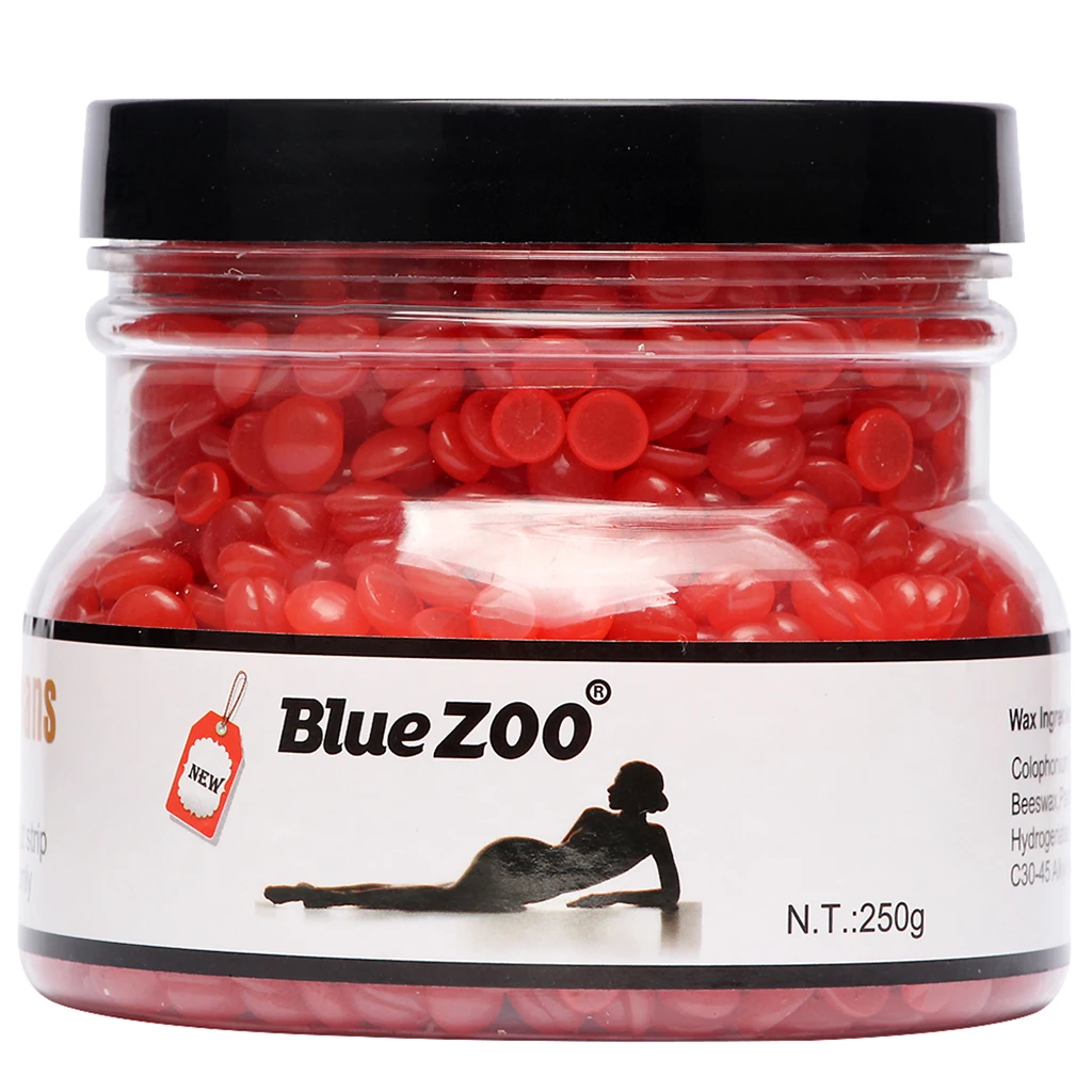 250 г твердый воск для депиляции всего тела жемчужные бусины горячая пленка