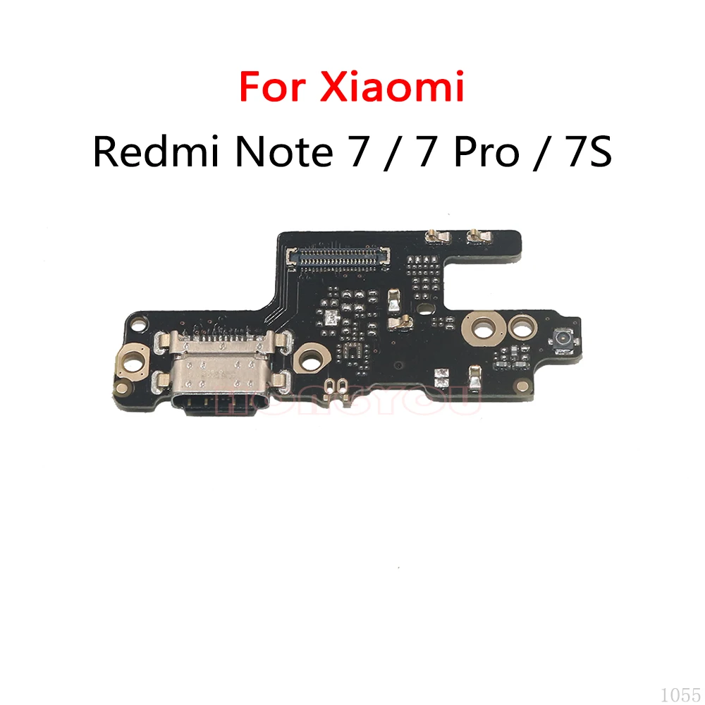 10 шт./лот для Xiaomi Redmi NOTE 7 Pro 7S Note7 USB плата зарядки разъем разъема гибкий
