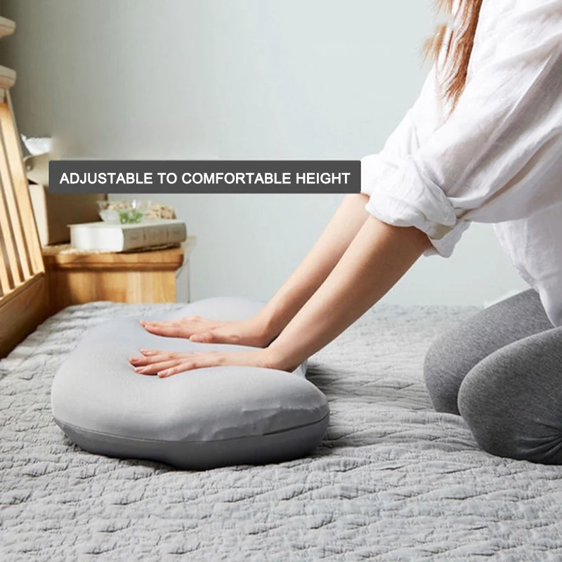 

Multipurpose Foam Particles Waist Pillow Washable Comfortable Helps Pain Relief Breathable Soft Waist Pillow M2