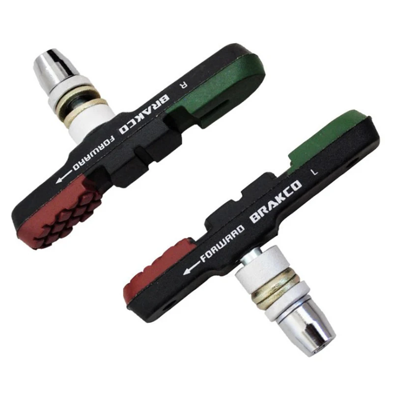

BRAKCO Three-Effect in One Mountain Bike Brake Block Grinding Noise Reduction and Pollution Does Not Hurt the Frame Brake Pad