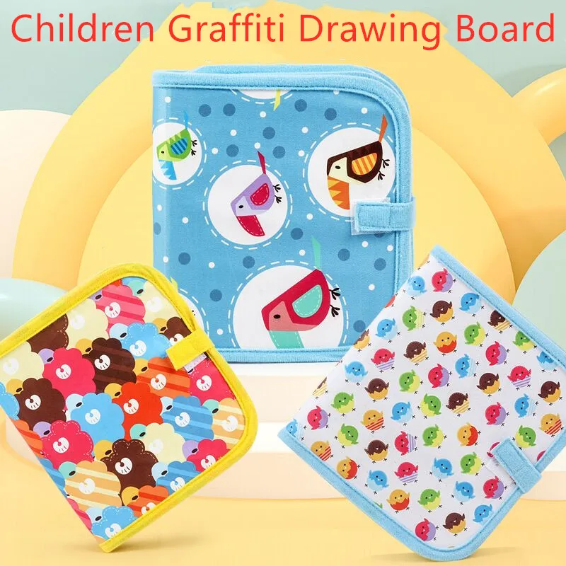 Мягкая детская доска для рисования на водной основе 8/10/12 страниц | Игрушки и хобби