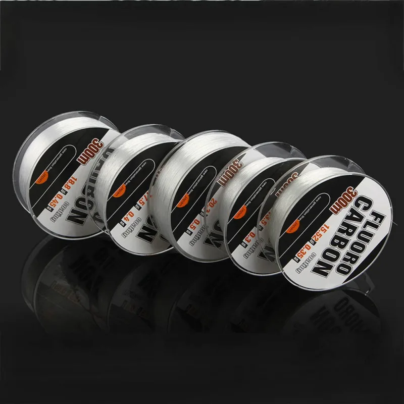 300 м сверхмощная фторуглеродная монофиламентная леска с покрытием рыболовная