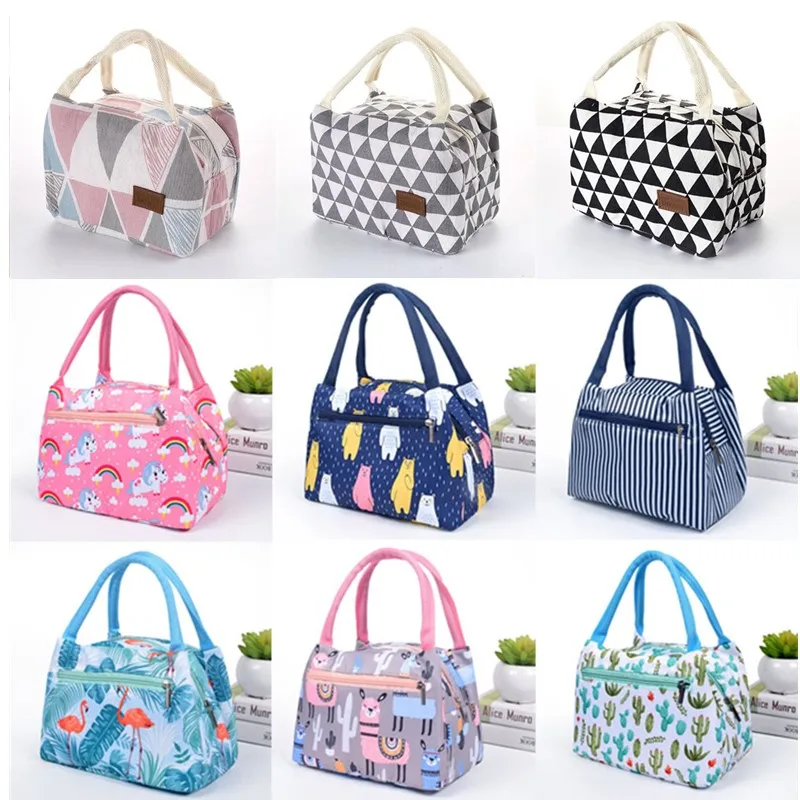 Портативная женская сумка холодильник теплоизолированная коробка для ланча