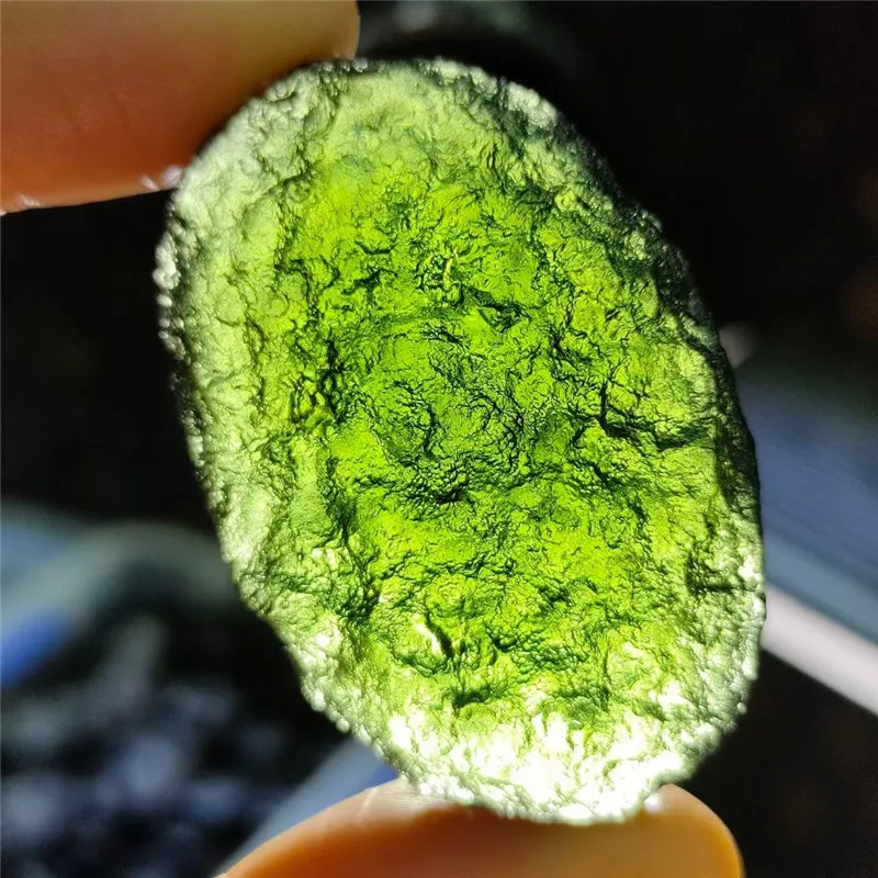 6 26 г натуральный чешский метеоритный ударопрочный камень Moldavite Хрустальный