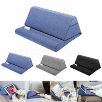 tablet pc stand holder computer cushion linen cotton lightweight comfortable foldable for t2j2