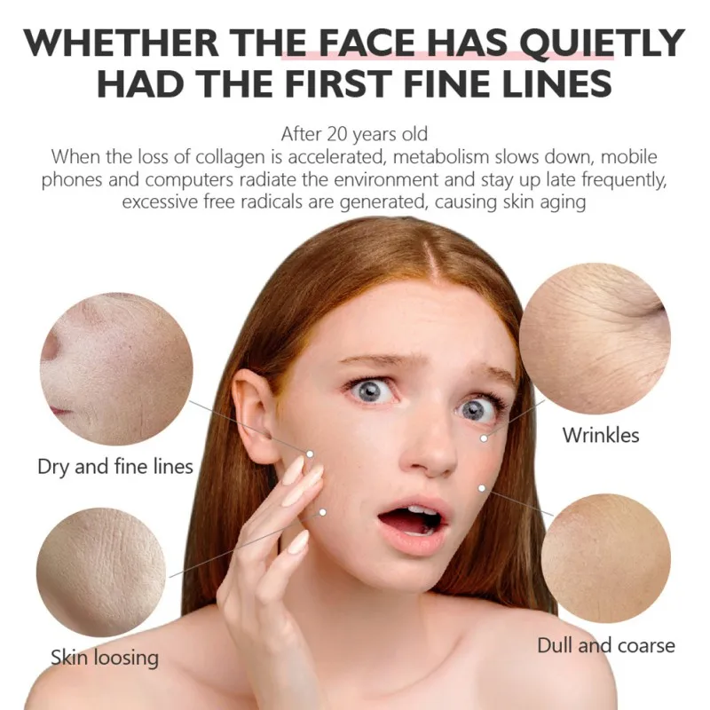 

Moisturizing Whitening Firming Fade Fine Lines Face Serum GLAMOUR Retinol Face Serum Anti-wrinkle Anti-aging Deep Care Essence