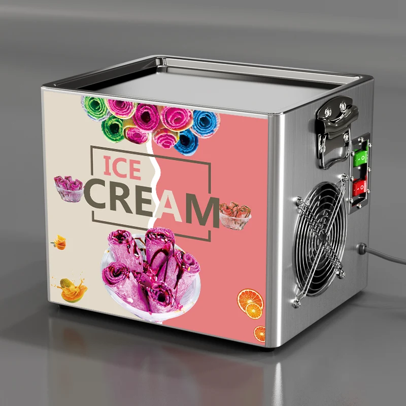 Free shipping mini ice cream roll maker in 2020 new type