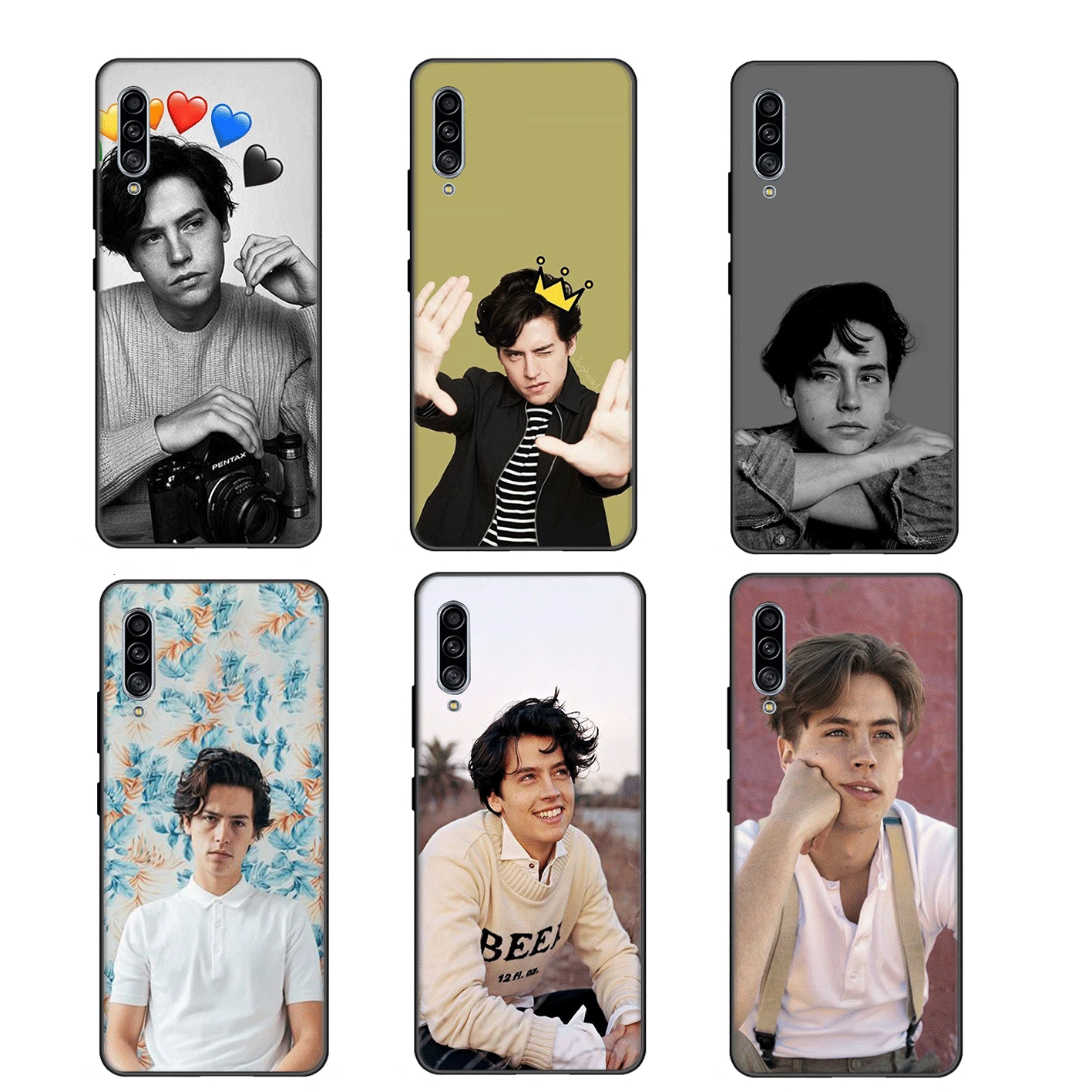 Чехол Cole Sprouse для телефона Samsung Galaxy A3 A5 2017 A6 Plus A7 A8 A9 J6 J4 J8 2018 A2 Core J7 Duo чехол|Бамперы| |