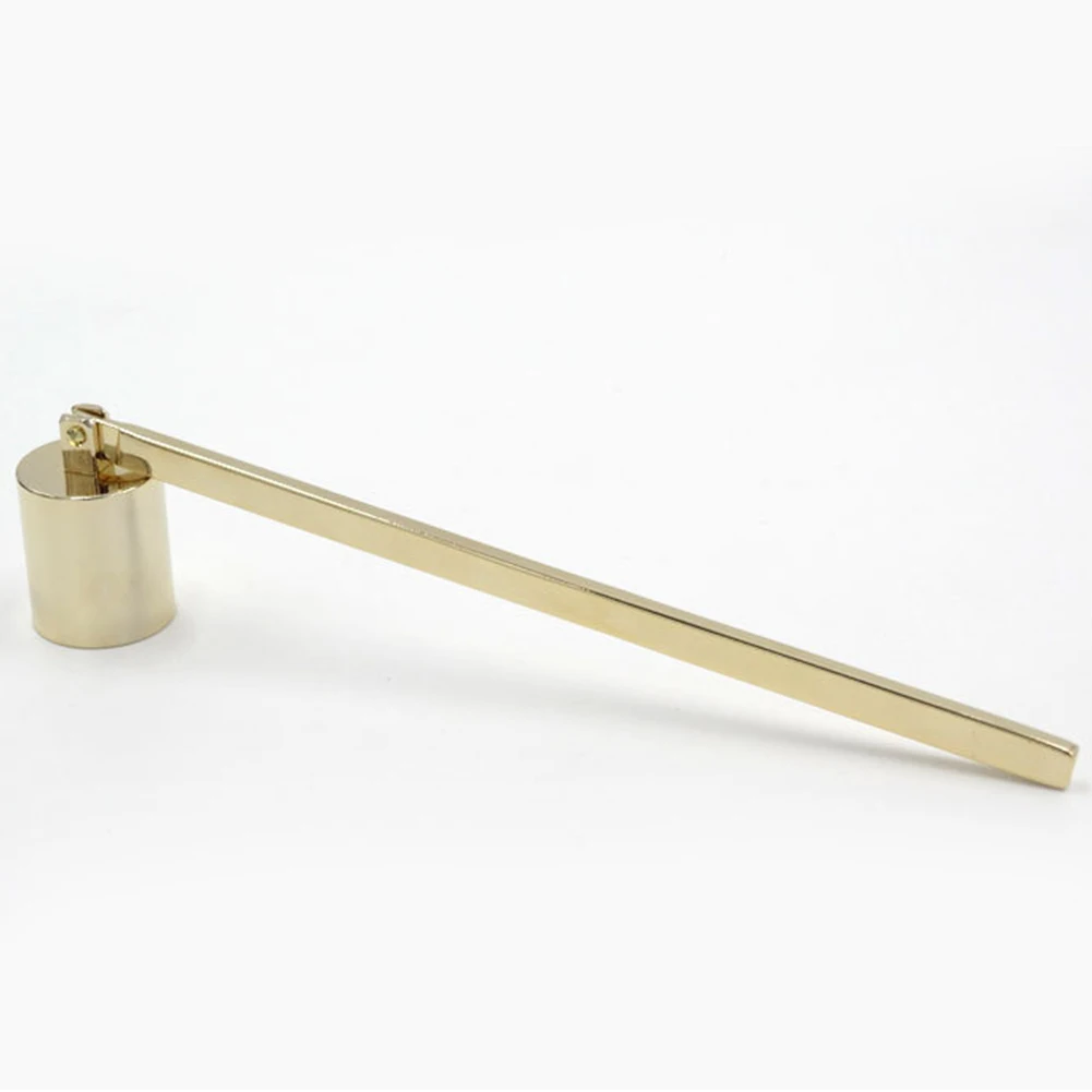 

Wick Trimmer Cover Straight Tube Shape Put Out Fire Long Handle Flame Stainless Steel Fashion Candle Snuffer Home Hand Tool