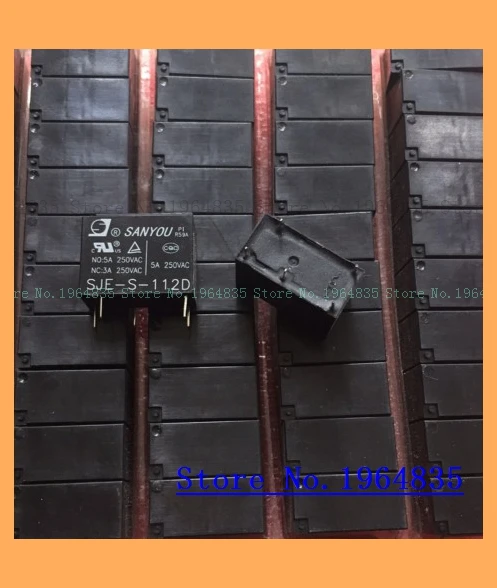 SJE S 112D 12VDC 5 3A250VAC|Реле| |