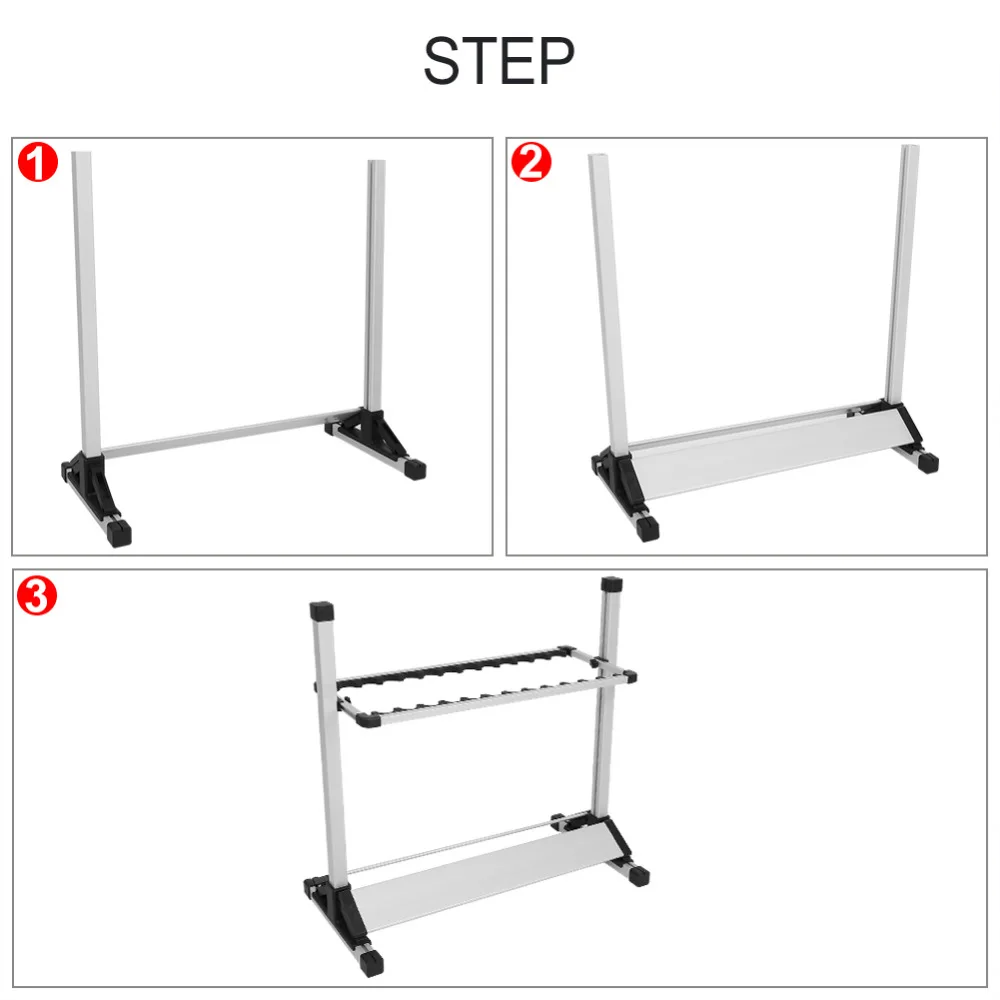 24 слотов для карт Подставка под удочку держатель Профессиональный Титан сплав