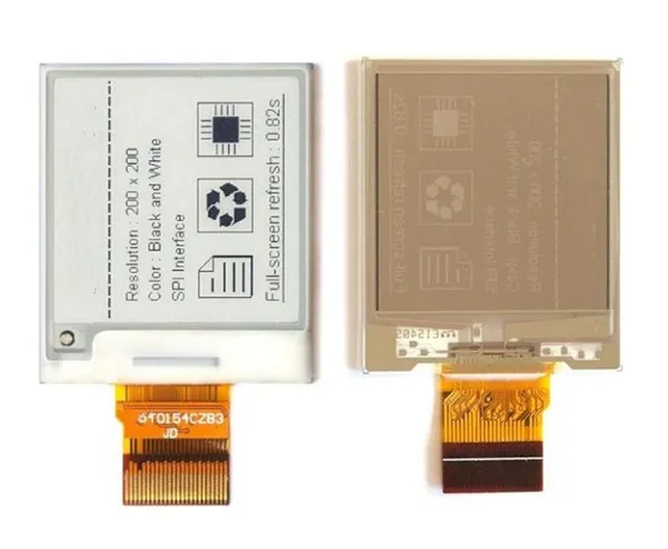 1 54 дюймовый 24PIN SPI черный белый женский экран для дисплея из электронной бумаги