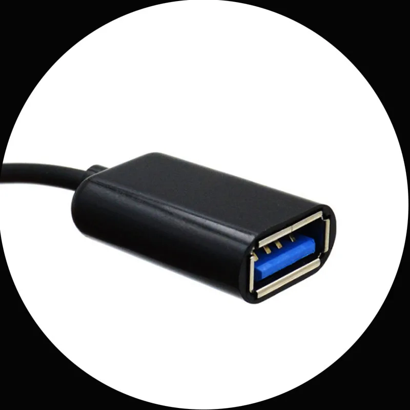 USB-C 3 1 Type C папа к USB 2 0 Женский OTG кабель Adater Adaptat для Asus ZenFone Zoom ZE553KL AR ZS571KL конвертер |
