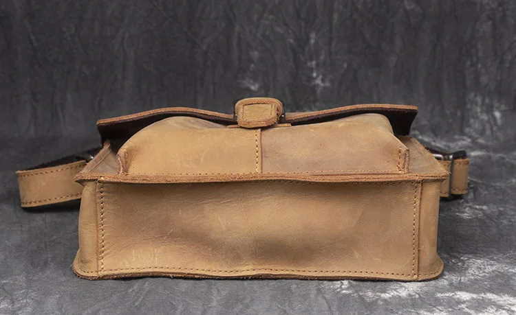 Новинка оптовая продажа первый слой кожаная мужская сумка crazy horse женская