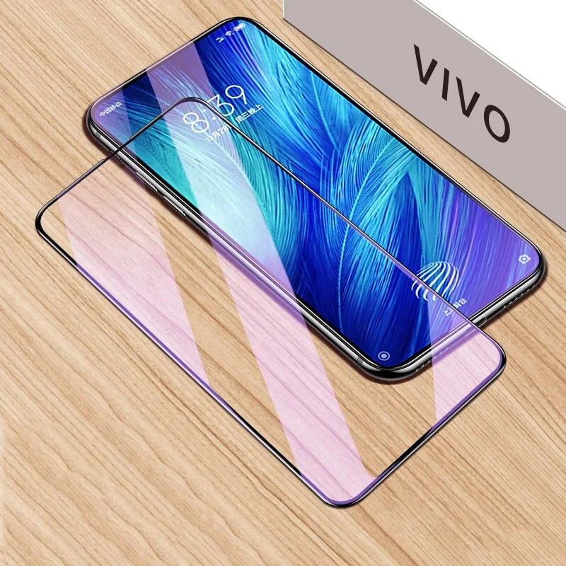 ДЛЯ VIVO X27 Nex S1 Pro Анти-синее закаленное стекло для 2 двойной дисплей X23 X21 анти-синяя
