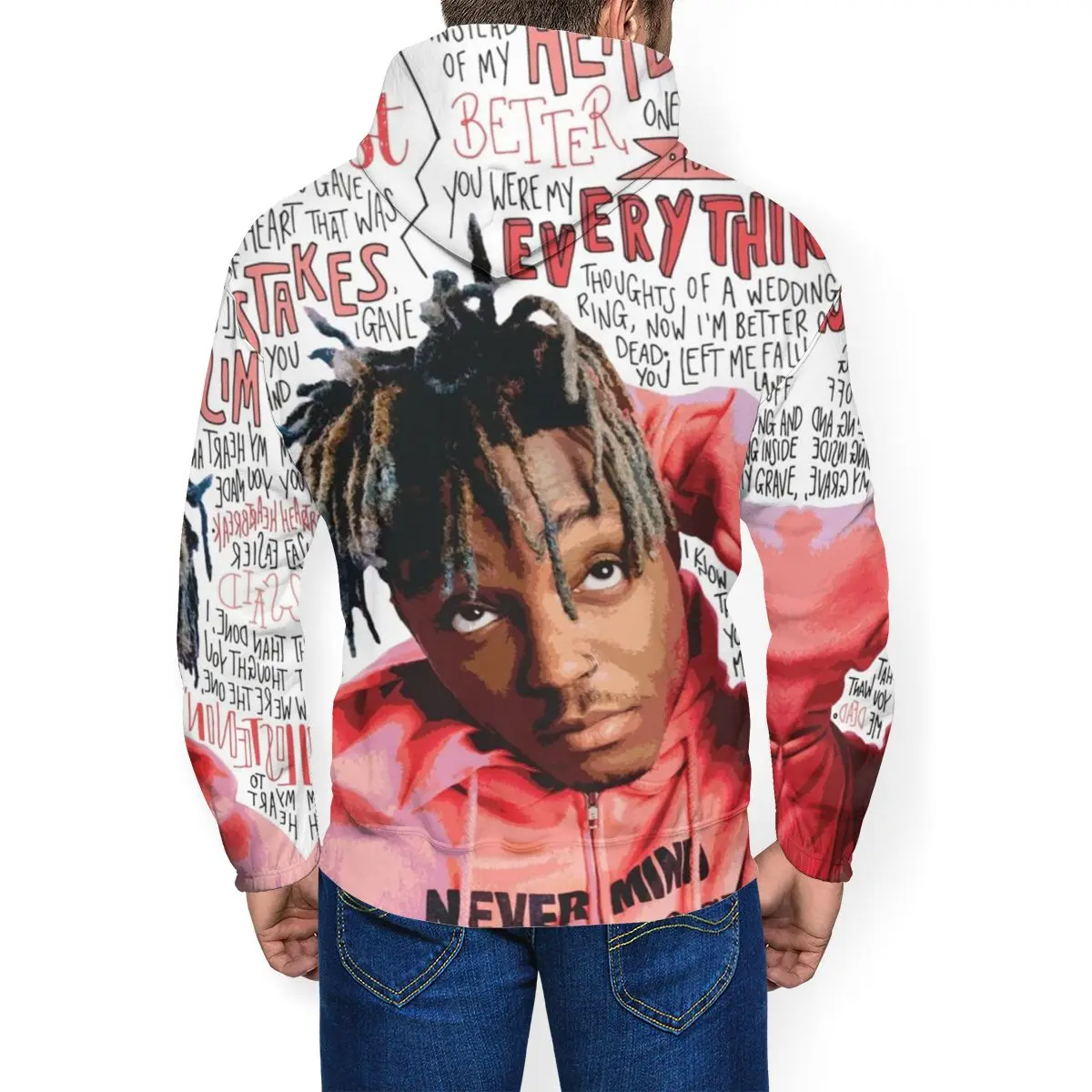 Juice Wrld толстовка с капюшоном толстовки мужские уличные пуловеры худи Красивые