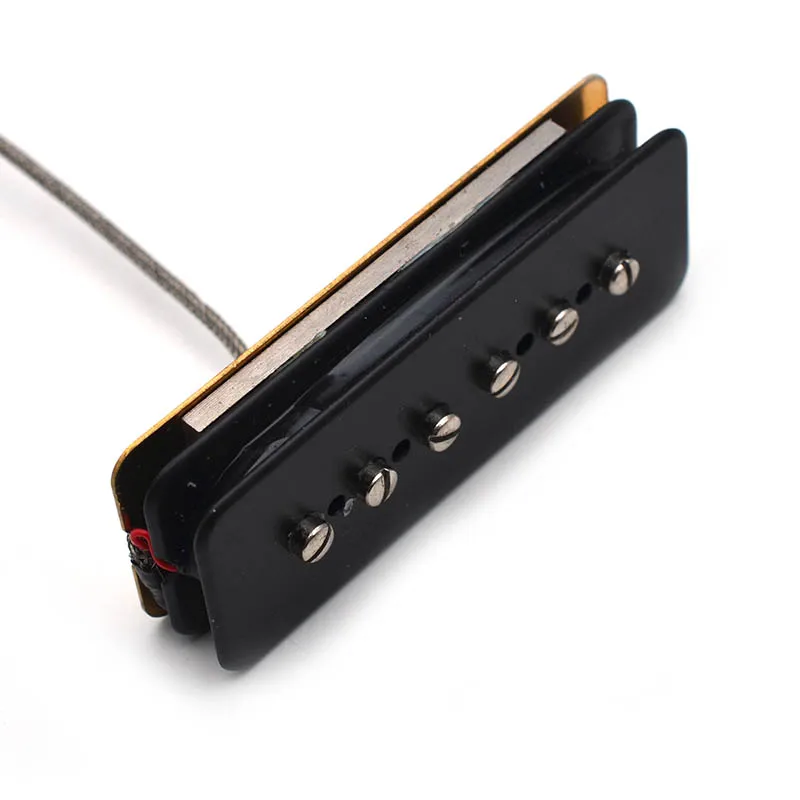 1 шт. Винтаж Alnico 5 Soapbar P 90 P90 гитара Пикап шеи или мост Пикап аксессуары для гитары, серебро/черный/белый/кремовый выбор